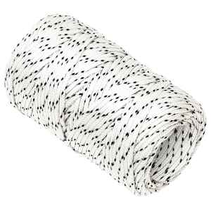 Splétané lodní lano bílé 2 mm x 25 m polyester - obrázek 2