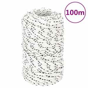 Splétané lodní lano bílé 2 mm x 100 m polyester - obrázek 6