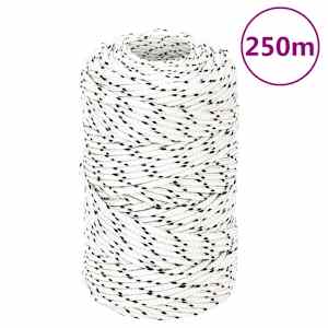 Splétané lodní lano bílé 2 mm x 250 m polyester - obrázek 6