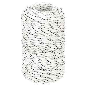 Splétané lodní lano bílé 2 mm x 500 m polyester - obrázek 1