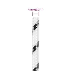 Splétané lodní lano bílé 4 mm x 100 m polyester - obrázek 5