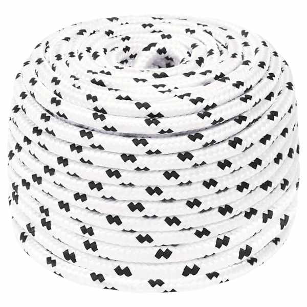 vidaXL punutud paadik&ouml;is 6 mm x 100 m pol&uuml;ester