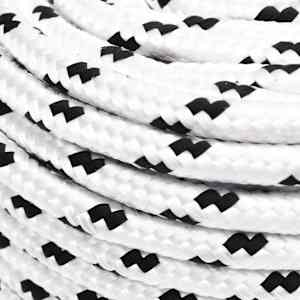 Splétané lodní lano bílé 8 mm x 100 m polyester - obrázek 3