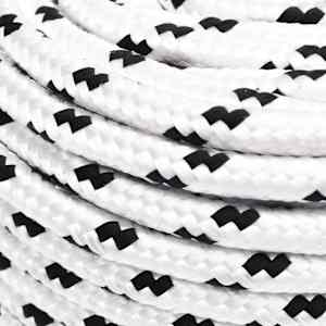 Splétané lodní lano bílé 10 mm x 25 m polyester - obrázek 3