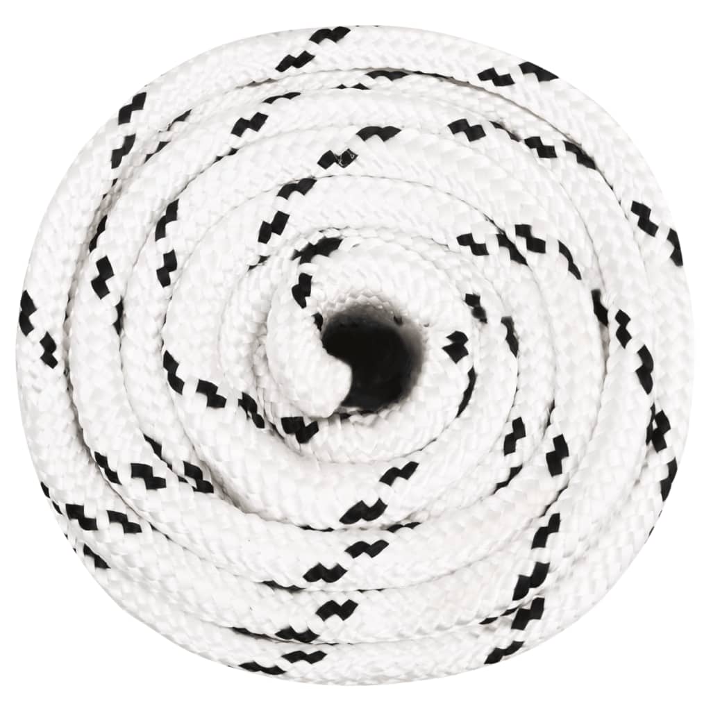 Thumbnail - vidaXL Arbeitsseil Weiß 16 mm 100 m Polyester