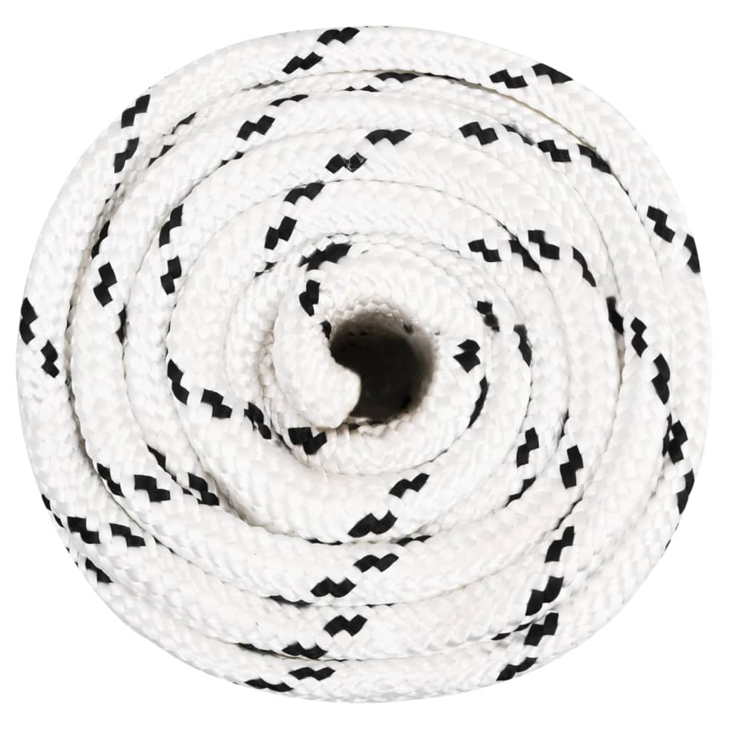 Thumbnail - vidaXL Arbeitsseil Weiß 18 mm 50 m Polyester