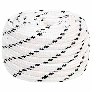 Pracovní lano bílé 18 mm 50 m polyester - obrázek 2