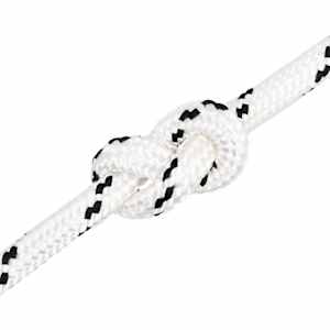 Splétané lodní lano bílé 20 mm x 100 m polyester - obrázek 4