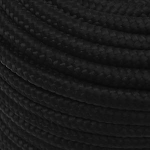 Pracovní lano černé 14 mm 100 m polyester - obrázek 4