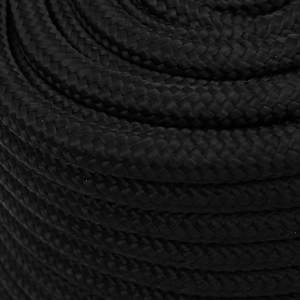 Pracovní lano černé 16 mm 50 m polyester - obrázek 4
