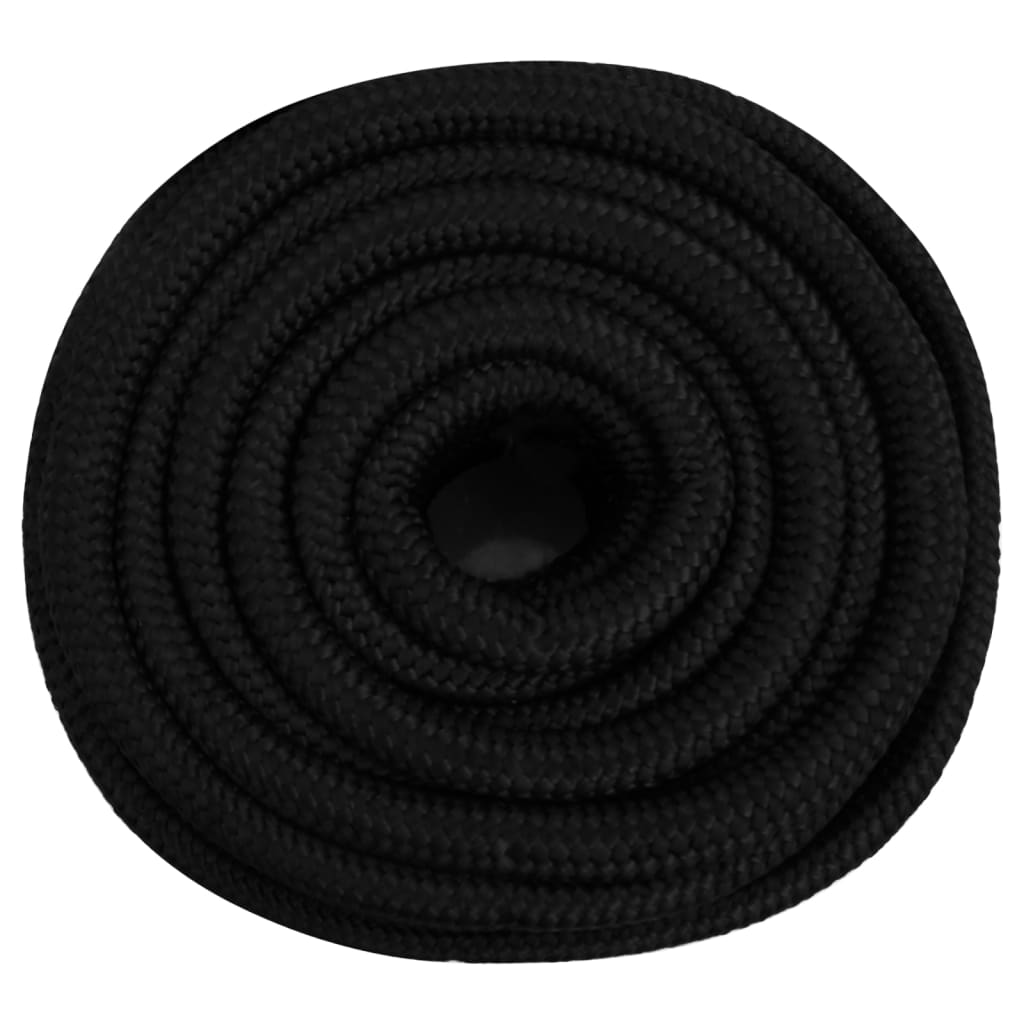 Thumbnail - vidaXL Arbeitsseil Schwarz 20 mm 100 m Polyester