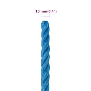 Pracovní lano modré 10 mm 50 m polypropylen - obrázek 6