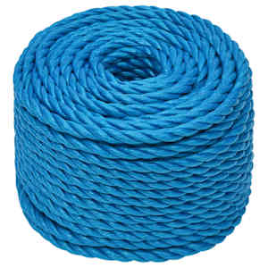 vidaXL Rep bl&aring; 20 mm 25 m polypropylen