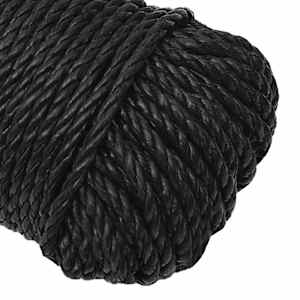 Pracovní lano černé 3 mm 50 m polypropylen - obrázek 5