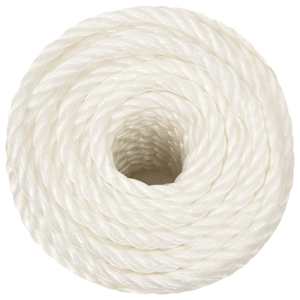 Pracovní lano bílé 12 mm 100 m polypropylen - obrázek 3