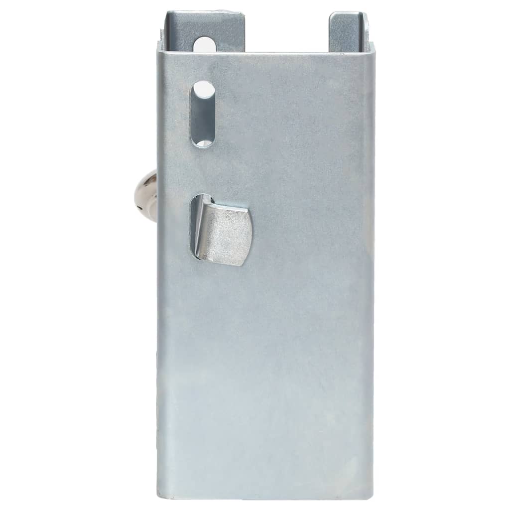 vidaXL Dispozitiv blocare cârlig remorcă argintiu 11x11x23,5 cm oțel