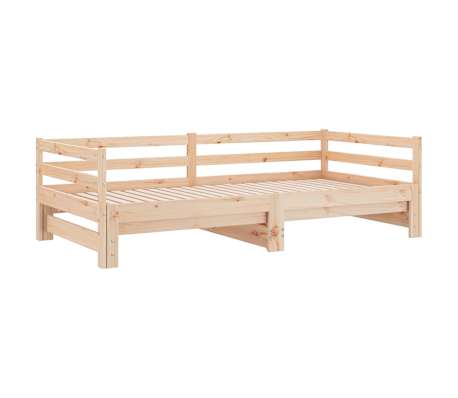 vidaXL Pull-out Day Bed without Mattress 90x190 cm
