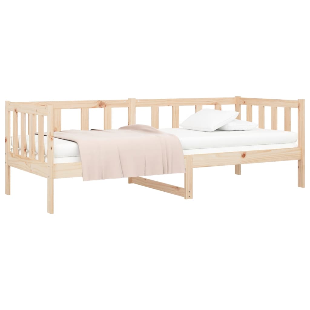 vidaXL Slaapbank zonder matras 80x200 cm massief grenenhout afbeelding