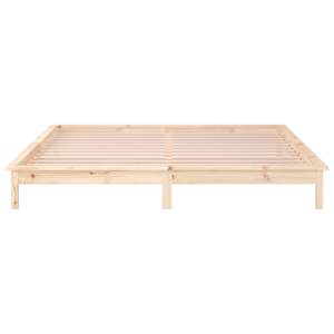 Rám postele s LED světlem 120x190 cm Small Double masivní dřevo - obrázek 7