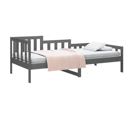 vidaXL Sohvas&auml;nky harmaa 90x200 cm t&auml;ysi m&auml;nty