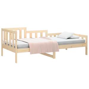 vidaXL Day Bed without Mattress 90x190 cm Single Solid Wood Pine