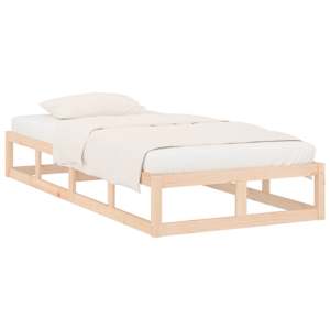 vidaXL Sengeramme 100x200 cm heltre