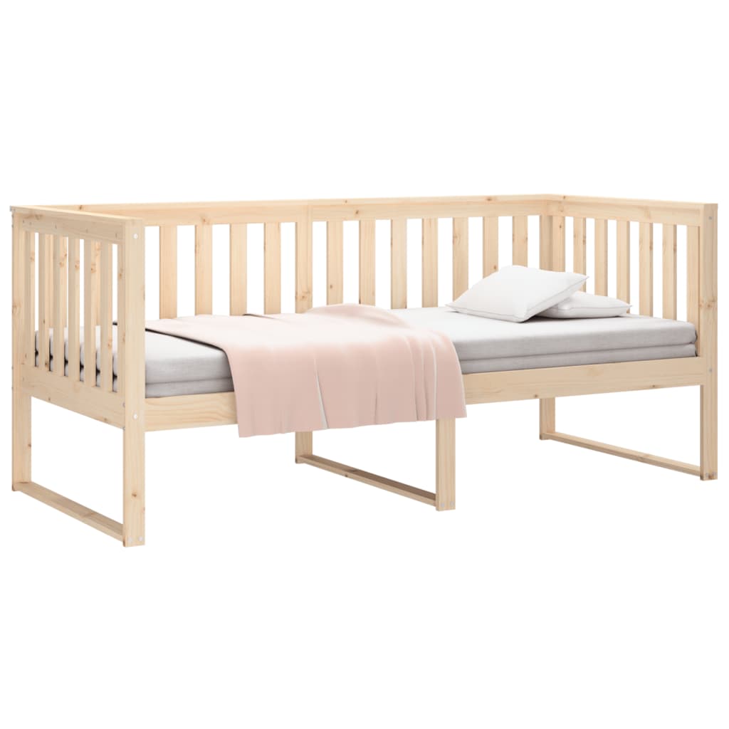 Tagesbett Massivholz Kiefer Sofabett Gästebett Mehrere Farben/Größen vidaXL - Produktbild 2