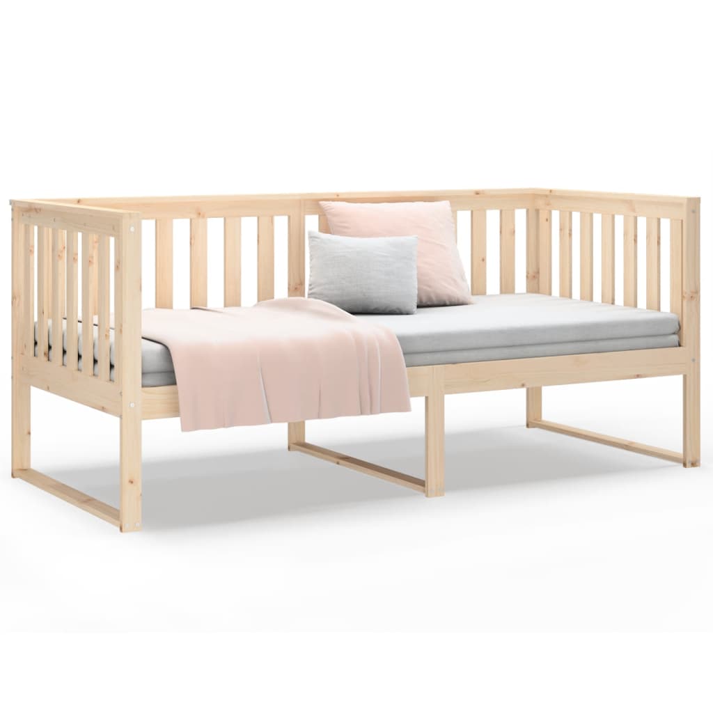 Tagesbett Massivholz Kiefer Sofabett Gästebett Mehrere Farben/Größen vidaXL - Produktbild 4