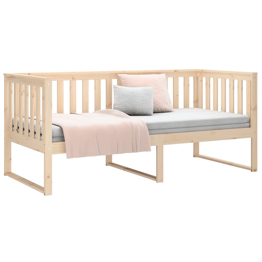 Tagesbett Massivholz Kiefer Sofabett Gästebett Mehrere Farben/Größen vidaXL - Produktbild 5