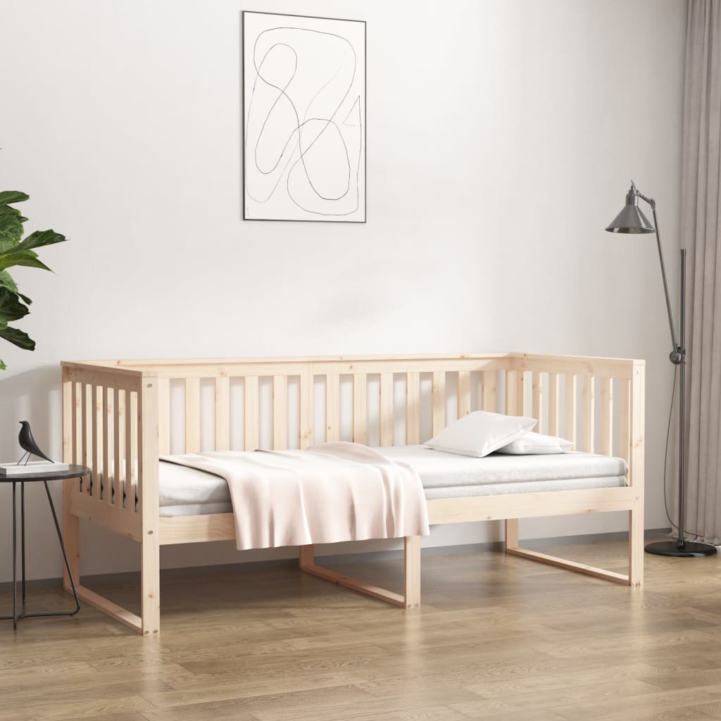 Tagesbett Massivholz Kiefer Sofabett Gästebett Mehrere Farben/Größen vidaXL