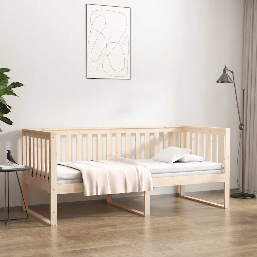 Tagesbett Massivholz Kiefer Sofabett Gästebett Mehrere Farben/Größen vidaXL