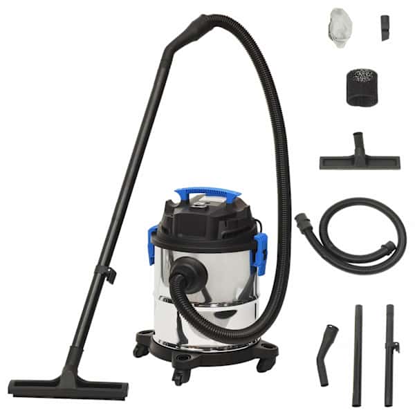 vidaXL tolmuimeja kuiv/m&auml;rg, 1200 W, 20 l, h&otilde;bedane