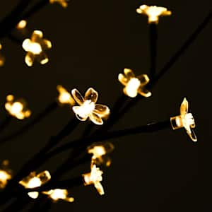 Rozkvetlá třešeň s 368 teplými bílými LED 300 cm - obrázek 4