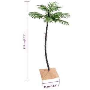 Palma se 72 teplými bílými LED diodami 120 cm - obrázek 10