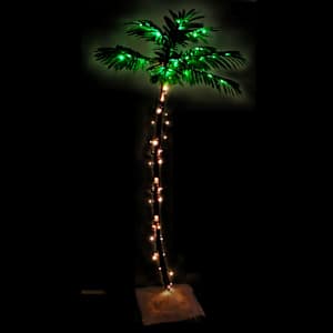 Palma s 88 teplými bílými LED diodami 150 cm - obrázek 3