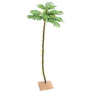 Palma se 136 teplými bílými LED diodami 220 cm - obrázek 1