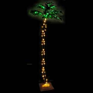 Palma se 136 teplými bílými LED diodami 220 cm - obrázek 3