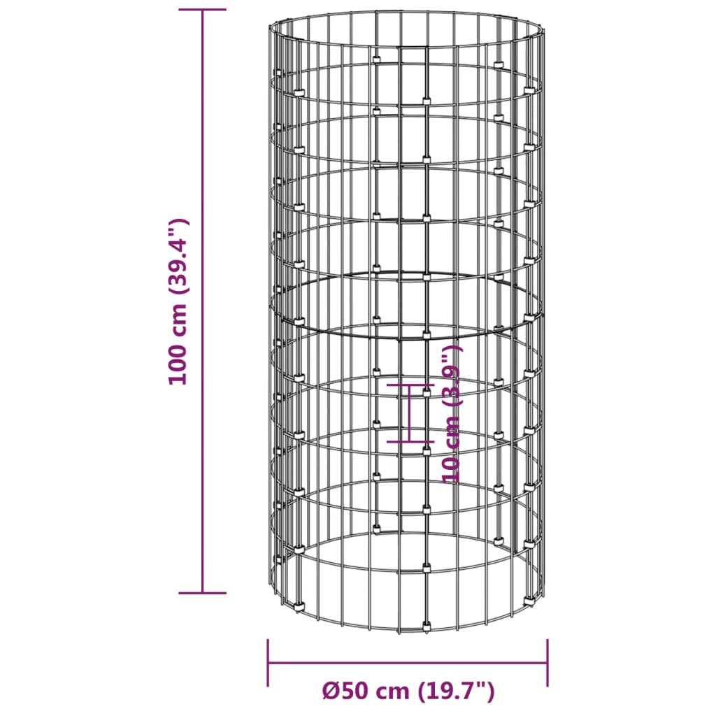 kompostbeholder cm galvaniseret stål -