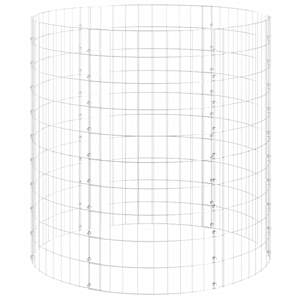 Zahradní kompostér Ø 100 x 100 cm pozinkovaná ocel - obrázek 2