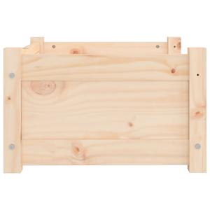 Pelíšek pro psy 55,5 x 45,5 x 28 cm masivní borovicové dřevo - obrázek 6