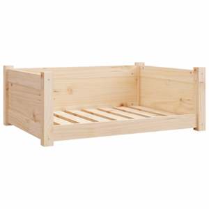 Pelíšek pro psy 75,5 x 55,5 x 28 cm masivní borovice - obrázek 2