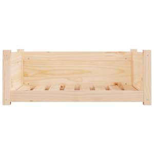 Pelíšek pro psy 75,5 x 55,5 x 28 cm masivní borovice - obrázek 5