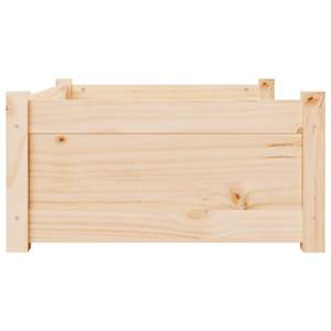Pelíšek pro psy 75,5 x 55,5 x 28 cm masivní borovice - obrázek 6