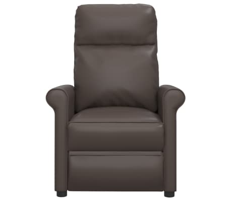 vidaXL masāžas krēsls, brūna mākslīgā āda