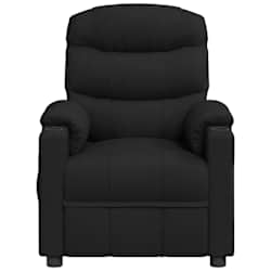 vidaXL Massagesessel Schwarz Stoff