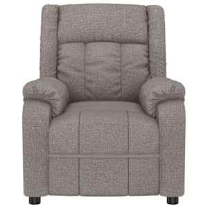Polohovací křeslo taupe textil - obrázek 3