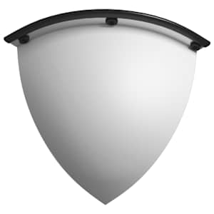 vidaXL Specchi Quarto di Cupola per Traffico 2 pz &Oslash;30 cm in Acrilico