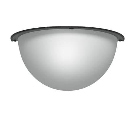 vidaXL Verkehrsspiegel 2 Stk. Halbkuppel &Oslash;60 cm Acryl