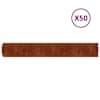 vidaXL Murupiire 50 tk 15 x 103 cm Ilmastikukindel teras Rooste