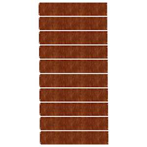 Okraj trávníku 10 pcs 20 x 103 cm Povětrnostně odolná ocel - obrázek 4